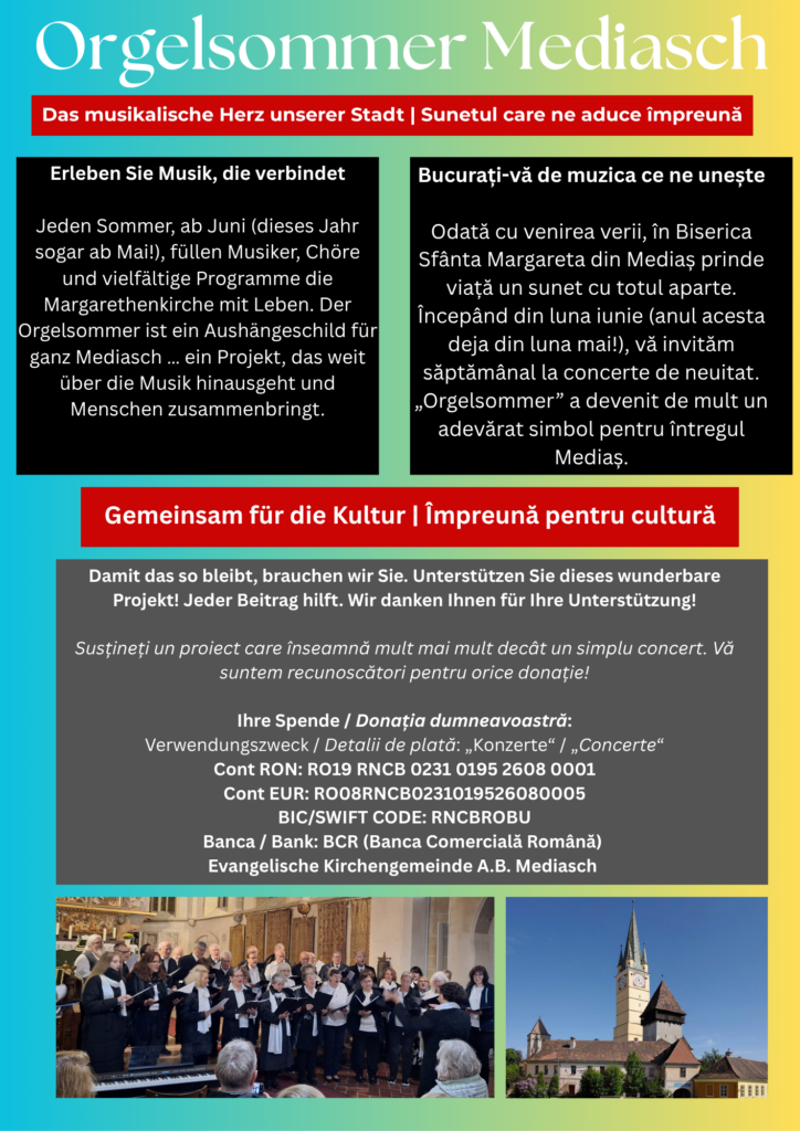 Orgelsommer Mediasch